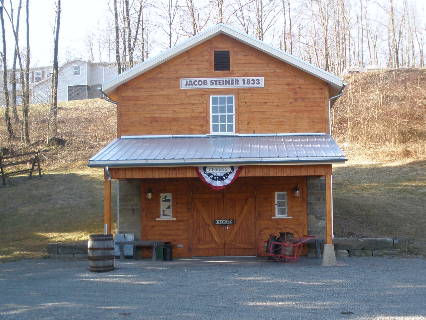 Jacob Steiner Cheese House 1833
